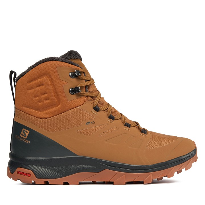 Trekkingschuhe Salomon Outblast Thinsulate™ Climasalomon™ Waterproof L47382500 Braun