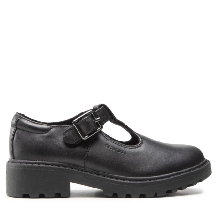 Halbschuhe Geox J Casey G. E J8420E 00043 C9999 M Schwarz
