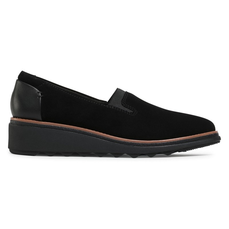 Halbschuhe Clarks Sharon Dolly 261558194 Schwarz