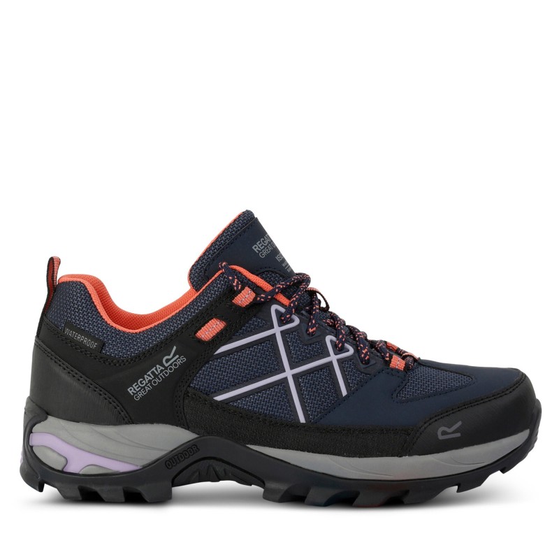 Trekkingschuhe Regatta LadySamarisIIILow RWF835 Dunkelblau