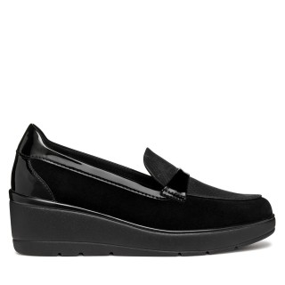 Halbschuhe Geox D Ilde D46RAB 022HH C9999 Schwarz