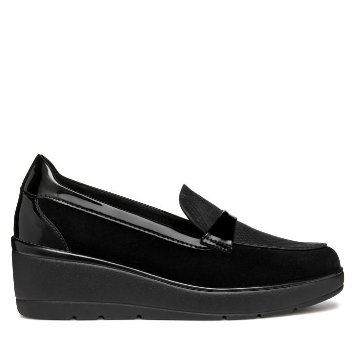 Halbschuhe Geox D Ilde D46RAB 022HH C9999 Schwarz