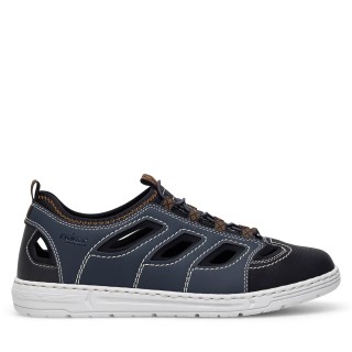 Halbschuhe Rieker 08665-14 Blau