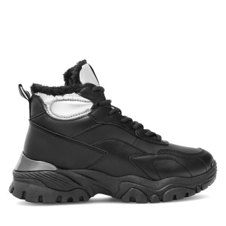 Schnürschuhe DeeZee TS5227K-12 Schwarz