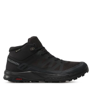 Trekkingschuhe Salomon Outrise Mid Gtx L47143500 Schwarz