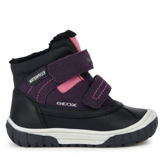 Schnürschuhe Geox B Omar Girl Wpf B262LD 022FU C9233 M Schwarz