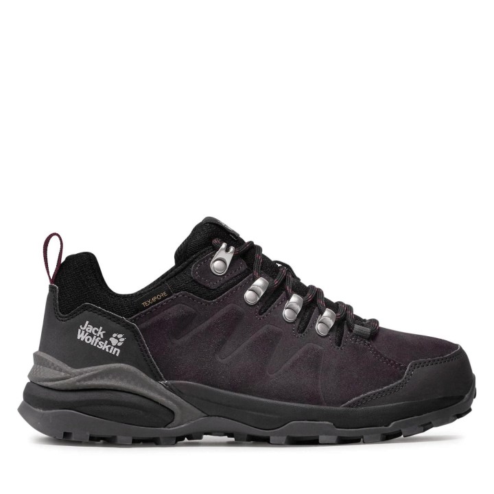 Trekkingschuhe Jack Wolfskin Refudio Texapore Low W 4050821 Violett