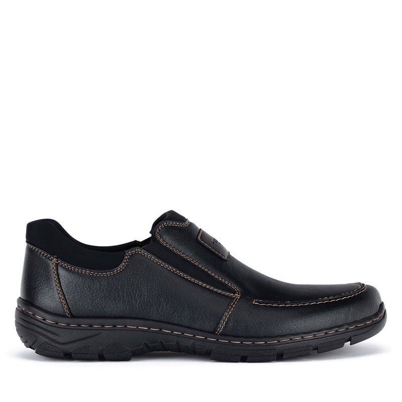 Halbschuhe Rieker 19961-03 Schwarz