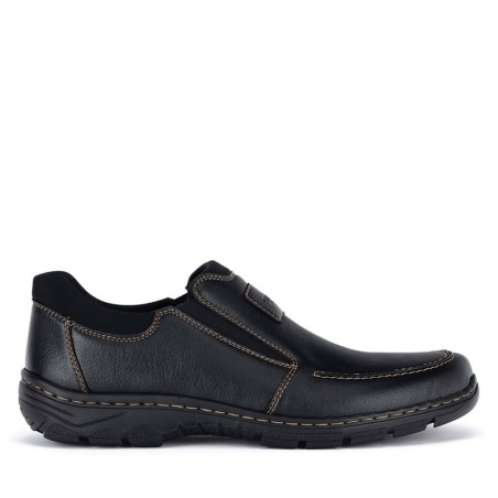 Halbschuhe Rieker 19961-03 Schwarz