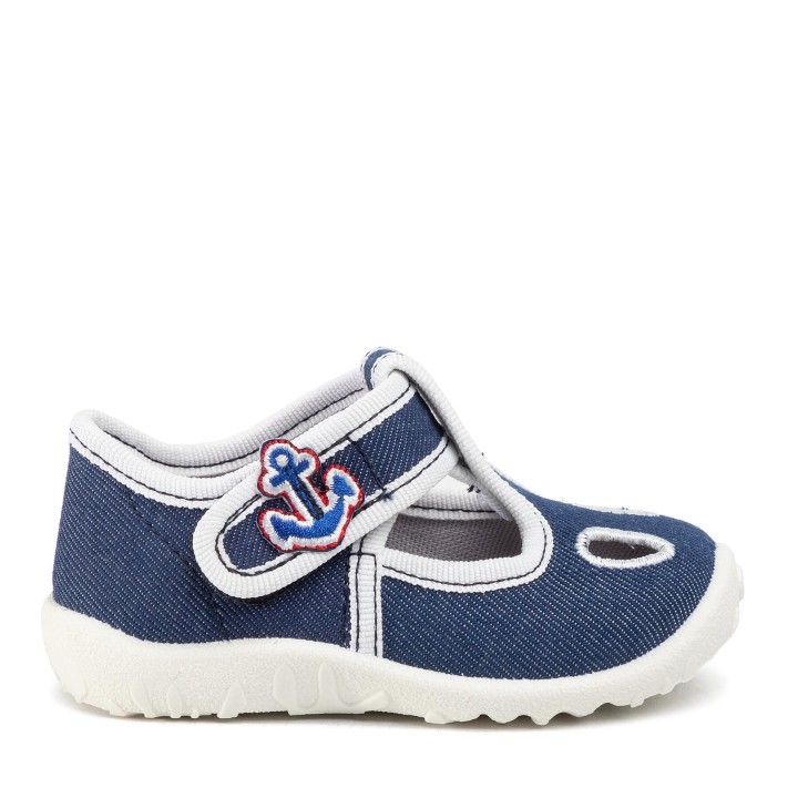 Hausschuhe Superfit 6-09248-80 Blau