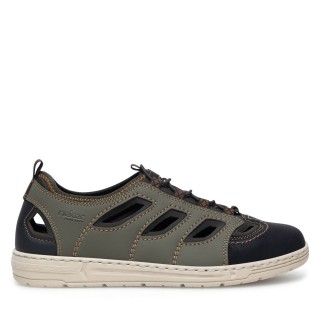 Halbschuhe Rieker 08665-54 Grün