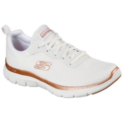 Skechers Sneaker "FLEX APPEAL 4.0 BRILLINAT VIEW", Freizeitschuh, Halbschuh, Schnürschuh mit Air Cooled Memory Foam