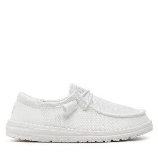 Halbschuhe Hey Dude Wendy Funk Mono 40065-100 Weiß