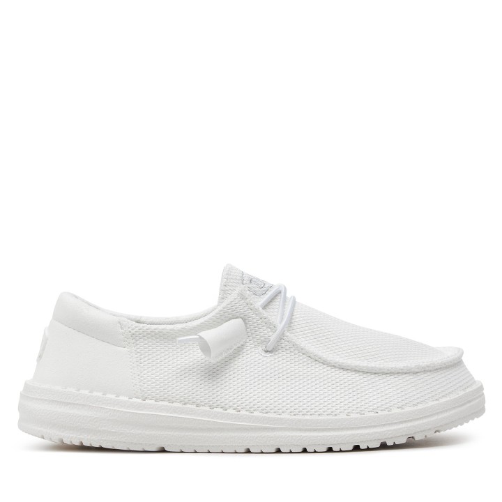 Halbschuhe Hey Dude Wendy Funk Mono 40065-100 Weiß