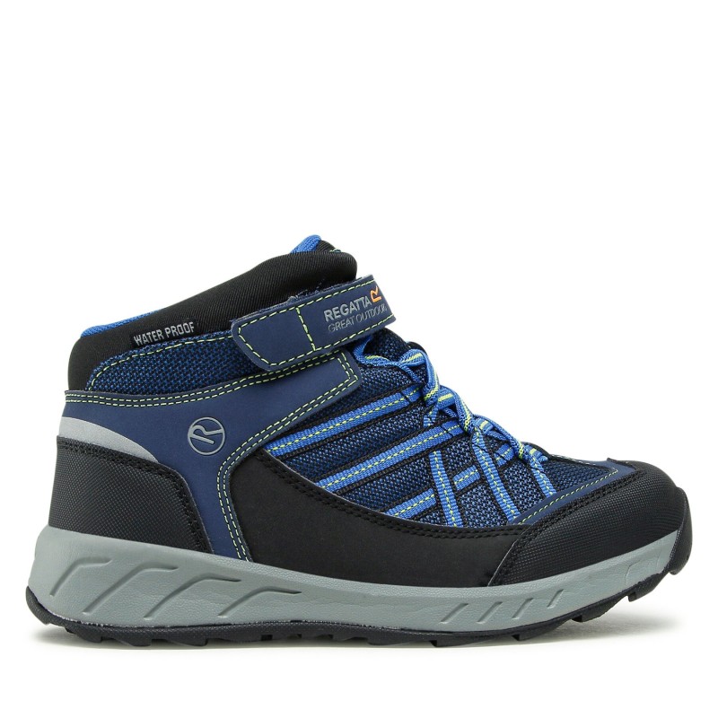 Trekkingschuhe Regatta Samaris V Mid Jnr RKF508 Dunkelblau