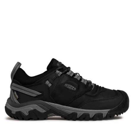 Trekkingschuhe Keen Ridge Flex Wp M 1024916 Schwarz
