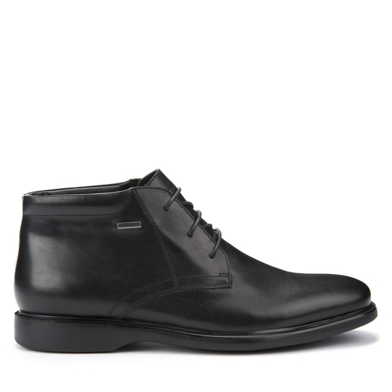 Schnürschuhe Geox U Brayden 2Fit Abx D U54N1D 00043 C9999 Schwarz