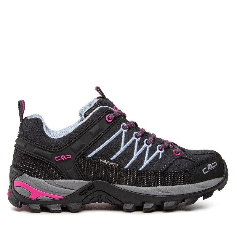 Trekkingschuhe CMP Rigel Low Wmn Trekking Shoes Wp 3Q13246 Schwarz
