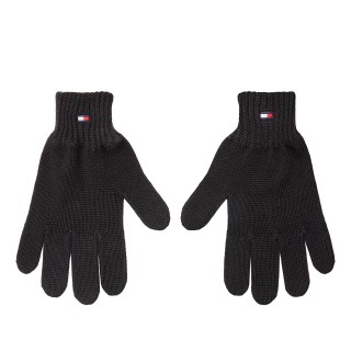 Kinderhandschuhe Tommy Hilfiger Small Flag AU0AU01657 Schwarz