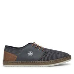 Halbschuhe Rieker B5249-45 Grau