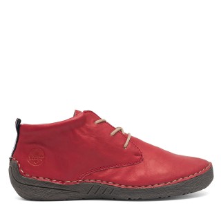 Halbschuhe Rieker 52522-33 Rot