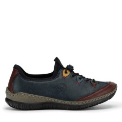 Halbschuhe Rieker N3271-35 Blau