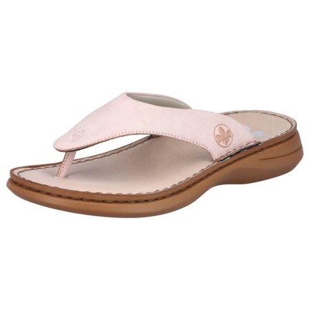 Rieker Zehentrenner, Sommerschuh, Schlappen mit Zehensteg