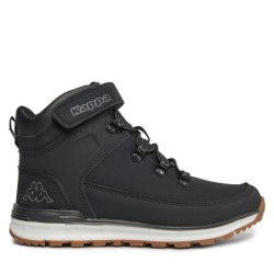 Schnürschuhe Kappa Logo Astos Md Ev Kid 371B8CW Schwarz