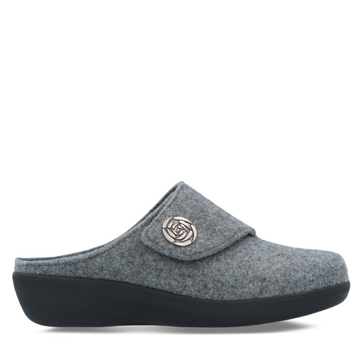 Hausschuhe Berkemann Teresa 5061 Grau