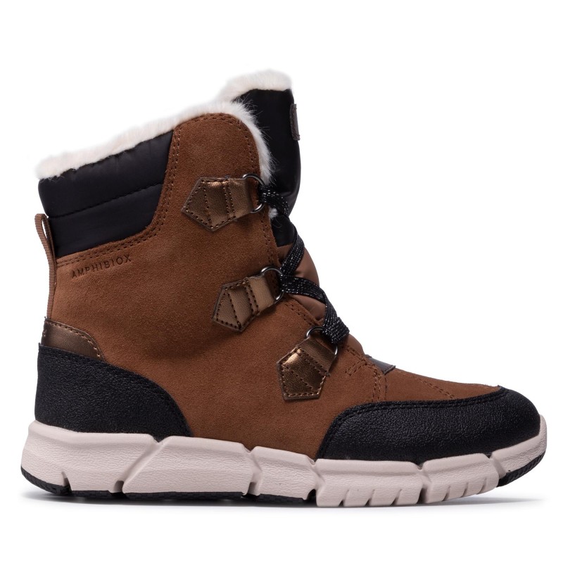 Schneeschuhe Geox J Flexyper G.B Abx A J16APA 022FU M Braun