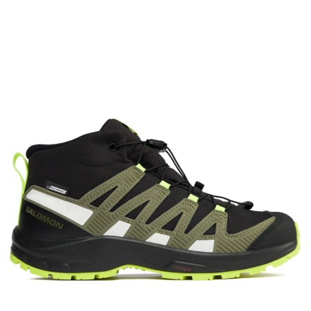 Trekkingschuhe Salomon Xa Pro V8 Mid Climasalomon™ Waterproof L47289400 Schwarz