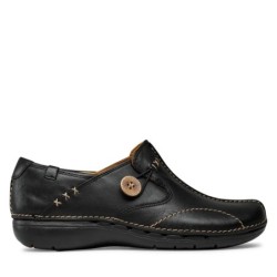 Halbschuhe Clarks Un Loop 203128374 Schwarz