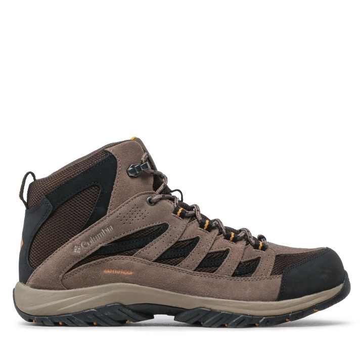 Trekkingschuhe Columbia Crestwood Mid Waterproof BM5371 Braun