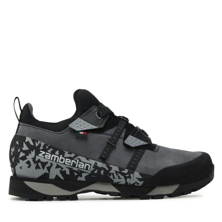 Trekkingschuhe Zamberlan 214 Half Dome Velcro Rr Grau