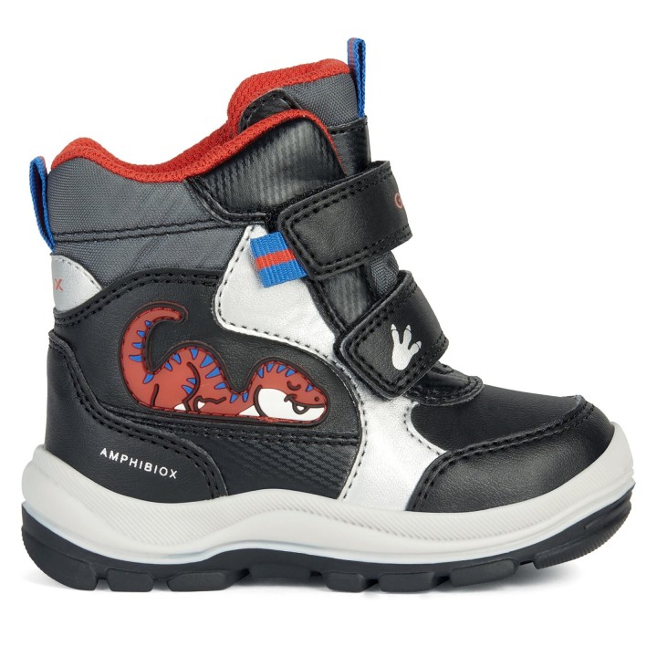 Schneeschuhe Geox B Flanfil Boy B Abx B363VA 054FU C0245 S Schwarz