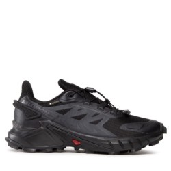 Laufschuhe Salomon Supercross 4 Gtx W GORE-TEX 417339 20 V0 Schwarz