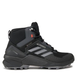 Trekkingschuhe adidas Terrex Swift R3 Mid GORE-TEX Hiking Shoes HR1308 Schwarz