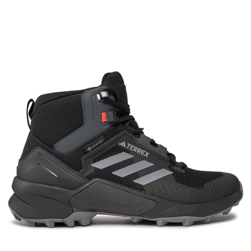 Trekkingschuhe adidas Terrex Swift R3 Mid GORE-TEX Hiking Shoes HR1308 Schwarz