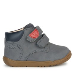 Schnürschuhe Geox B Macchia Boy B164NC 03285 C9004 Grau