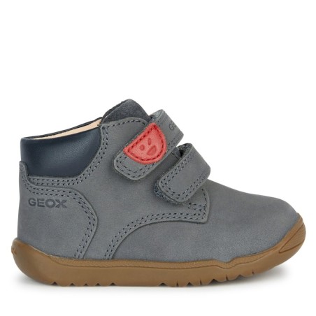 Schnürschuhe Geox B Macchia Boy B164NC 03285 C9004 Grau