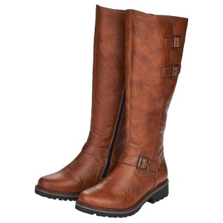 Remonte Winterstiefel, Blockabsatz, Langschaftstiefel, Wechselfußbett, XL-Schaft