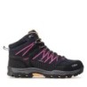 Trekkingschuhe CMP Kids Rigel Mid Trekking Shoes Wp 3Q12944J Schwarz