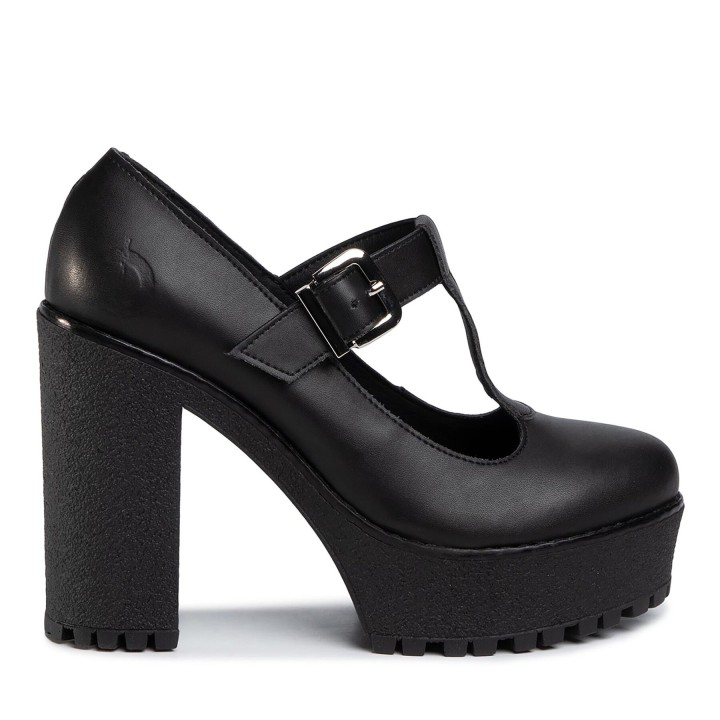 Halbschuhe Altercore Lizzy Vegan Schwarz