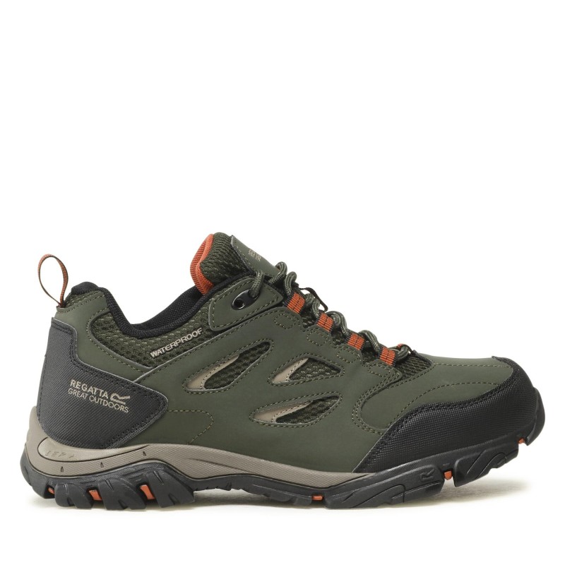Trekkingschuhe Regatta Holcombe Iep Low RMF572 Grün