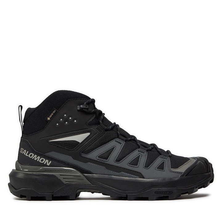 Trekkingschuhe Salomon X Ultra 360 Mid Gore-Tex L47447600 Schwarz
