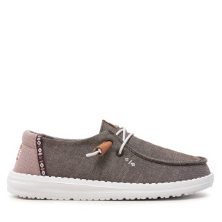Halbschuhe Hey Dude Wendy Chambray Boho 40729-001 Braun