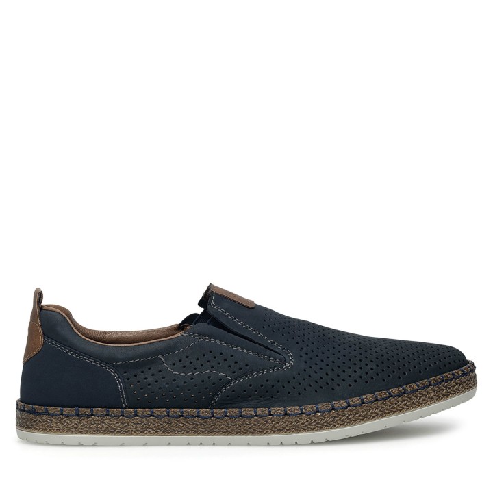 Halbschuhe Rieker B5258-14 Blau