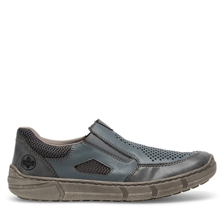 Halbschuhe Rieker 04051-12 Blau