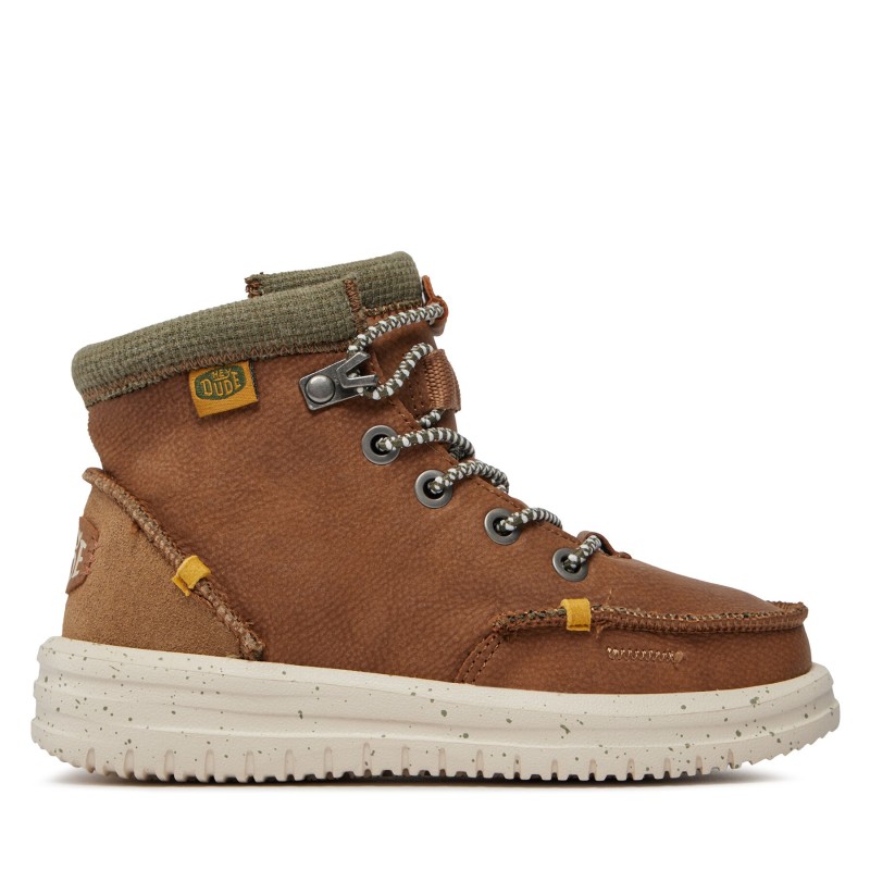 Schnürschuhe Hey Dude Bradley Boot Youth 40269-267 Braun