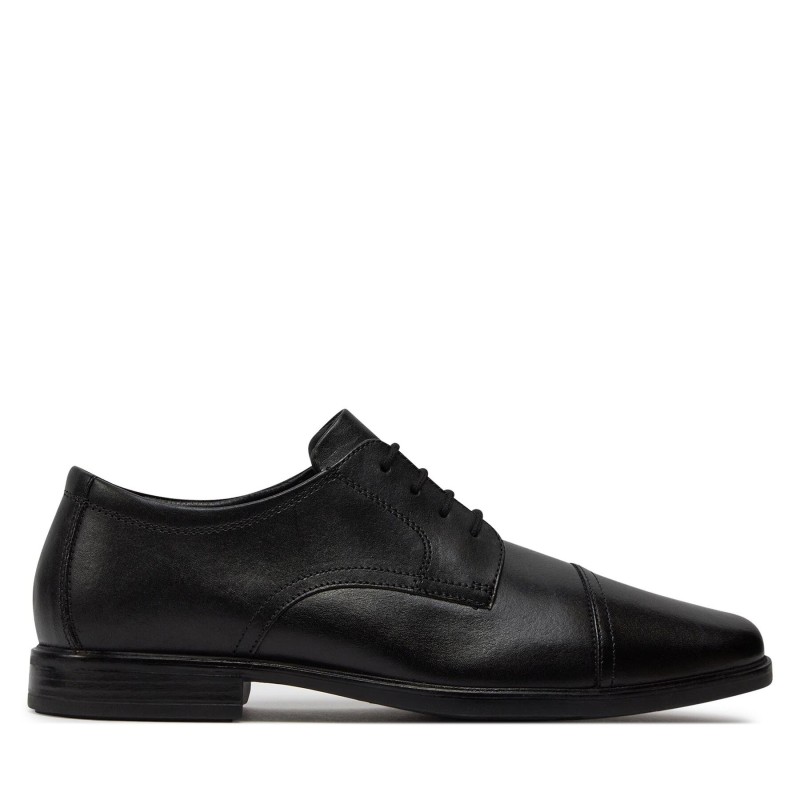 Halbschuhe Clarks Howard Cap 261620127 Schwarz